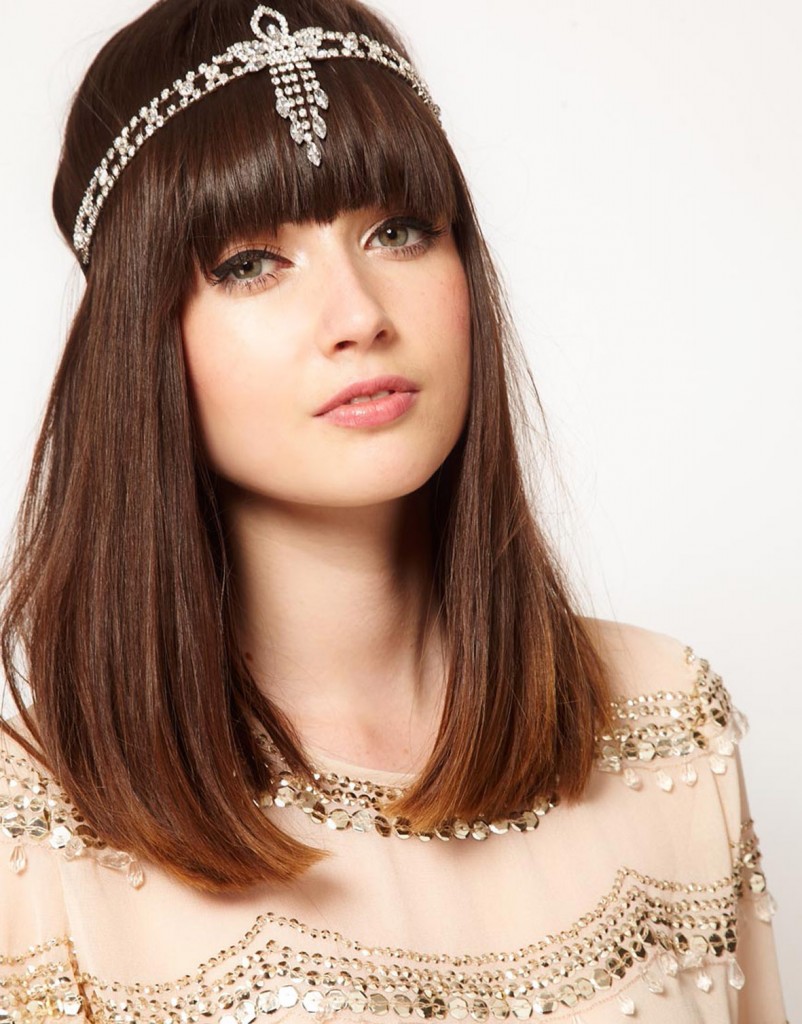 asos diamante head band