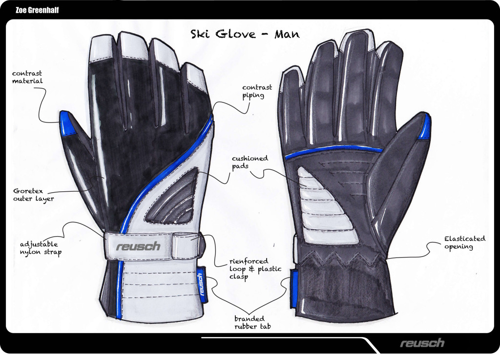 Reusch Men's Ski Glove